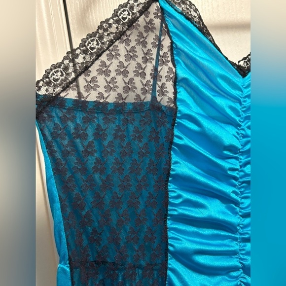 Vintage 80s 70s Undercover Wear nightgown womens L Fairycore babydoll slip dress - Picture 11 of 16